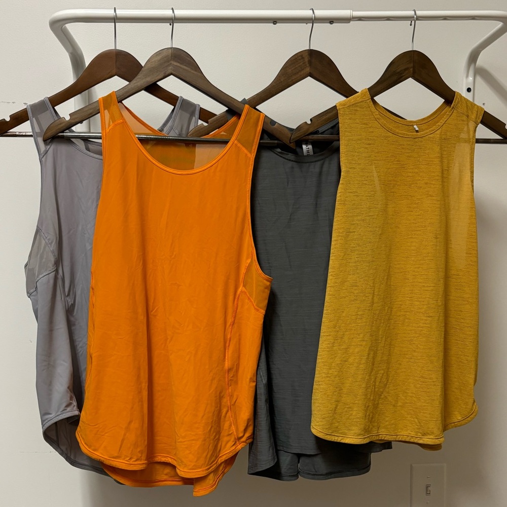 Lulu Lemon, prAna, and CRZ Yoga work out tank Bundle